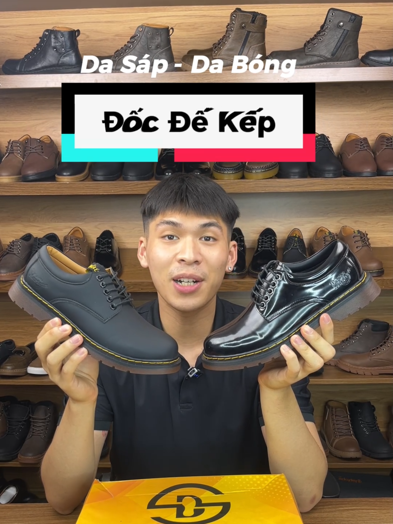 So sánh Đốc Đế Kếp Da Sáp và Da Bóng #memmaithoangmat #giaydoc #giaynam #xuhuong #doctor #giayluoi #combatboots #ditiec #ditiecmacgi #giay #giayluoinam