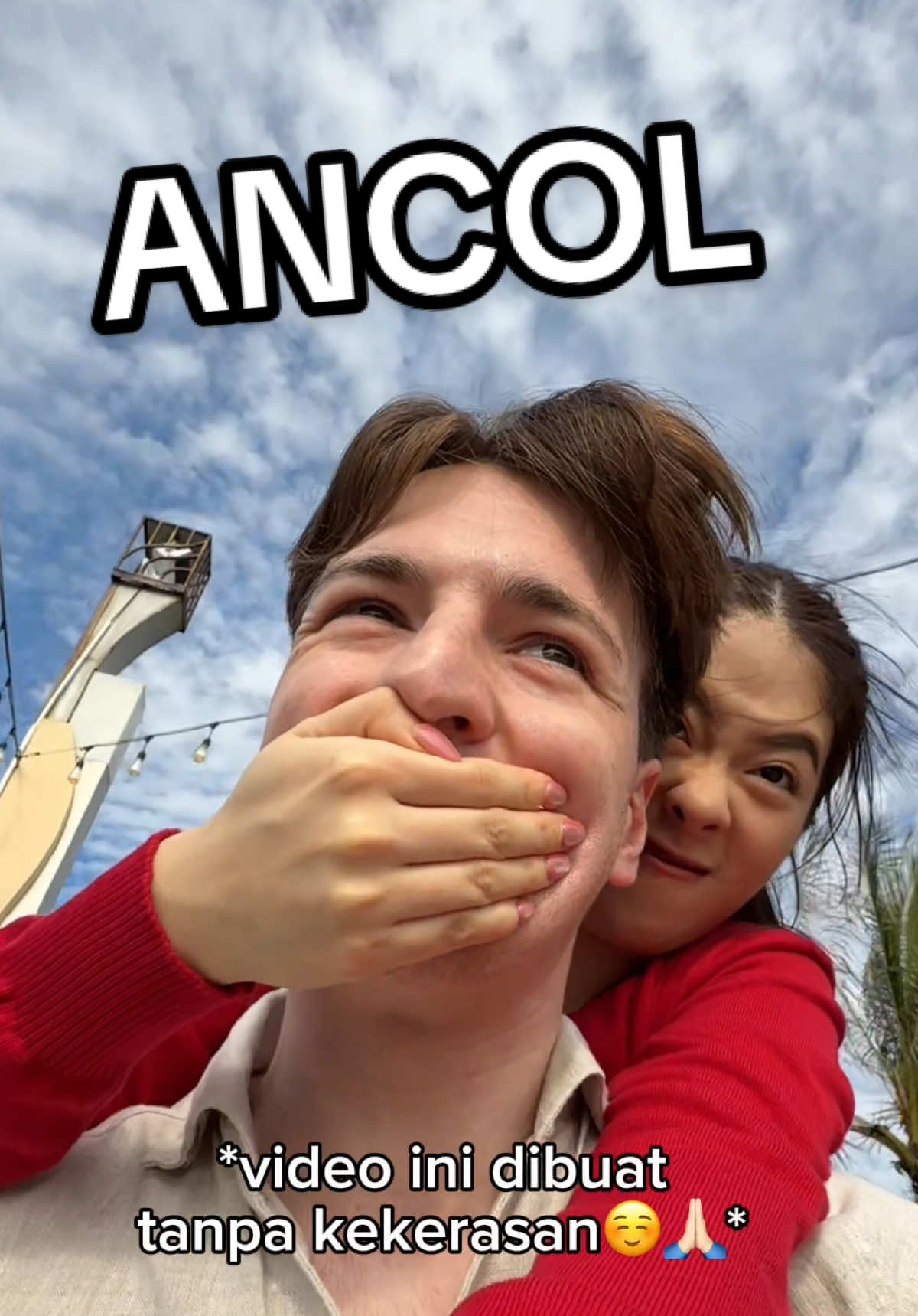 gawat mas bule udah berani ngeluarin kata2 keramat 😭🫵🏻 #cicimasbule #pacarbule #mixedcouple #romanticouple #funnycouple #ancol #BagusZipperBag #coupletiktok 