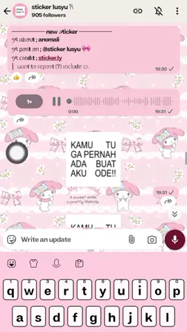 #stikerwa #saluranwa #fypシ#fypage #4upage #trend #komang #ode ib ;  @naa4ww_ 
