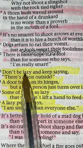 Laziness proverbs 26:13 #lazy #laziness #unmotivated #motivation #inspiration #tired #bibleverse #chirstiantiktok 