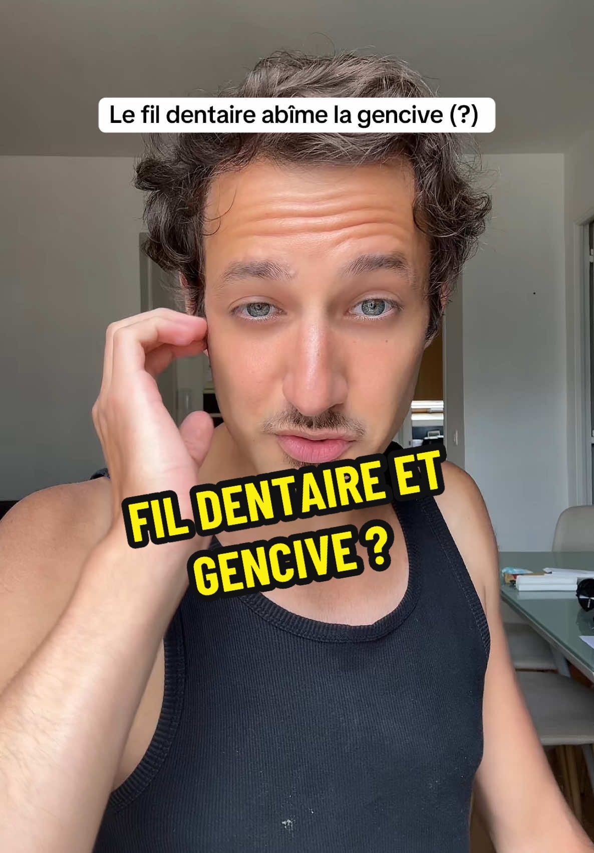 Je n’ai rien contre la personne mais sortir des informations médicales comme ça est non acceptable s’il n’y a pas de sources ou d’études scientifiques derrière #fildentaire #hydropulseur #dentiste 