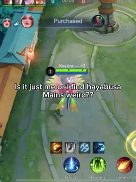 • 𓂃 ࣪ ˖ #Gusion ~ #Rafaela #hayabusa ~guys, I dont mean ALL hayabusa mains. I meant the specific one, im sorry if i didnt add: “Not all hayabusa mains out there.” #hayasion #mlbb #mlbbttofficial #fyp #foryou #foryoupage 