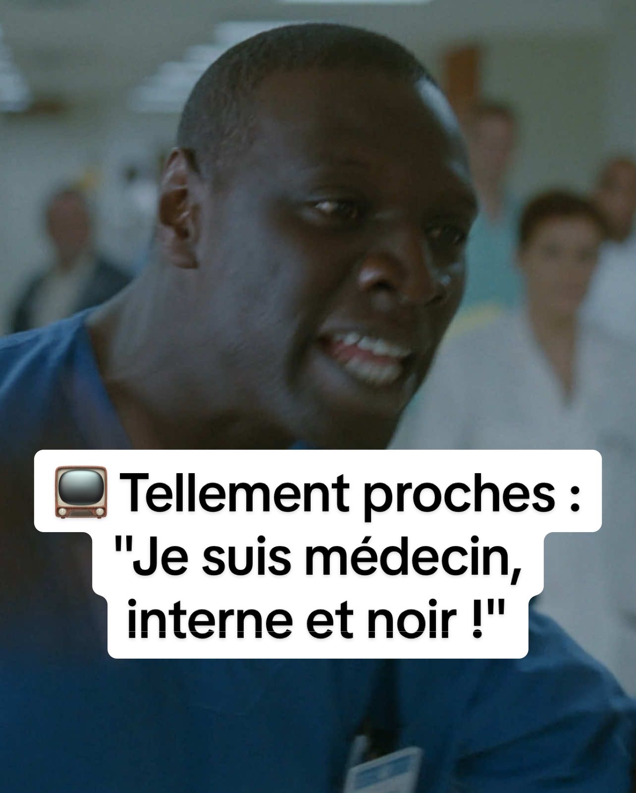 Omar Sy, déjà excellent en 2009 dans ce classique du duo Toledano-Nakache 👑 #tellementproches #omarsy #medecin #francoisxavierdemaison #onregardequoi #filmtok 