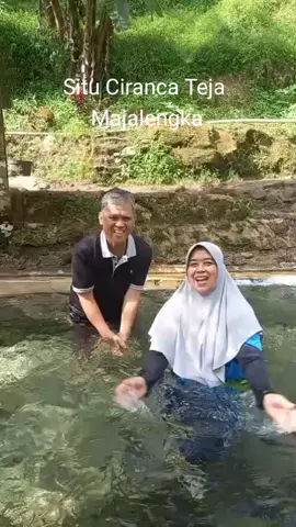 Hayu gaskeun...  Healing ke Situ Ciranca - ds Teja Majalengka...air nya bening banget.. #healing  #majalengka 