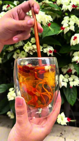 Món trà yêu thích của các anh chị em dạo gần đây #trà #MộcAnHạ #dưỡngnhan #bổkhíhuyết #tràthảomộc #tuhaohangviet #đôngtrùnghạthảo #7vị #trà7vị 