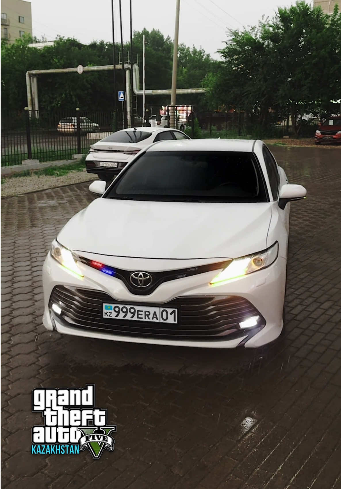 Реальная Казахская Camry?🔥 Долгое время не был на связи🚫 Туториал через 48 часов😉 #стробоскопы #тонировка #гос #toyota #camry70 #camry #kz #gta5 