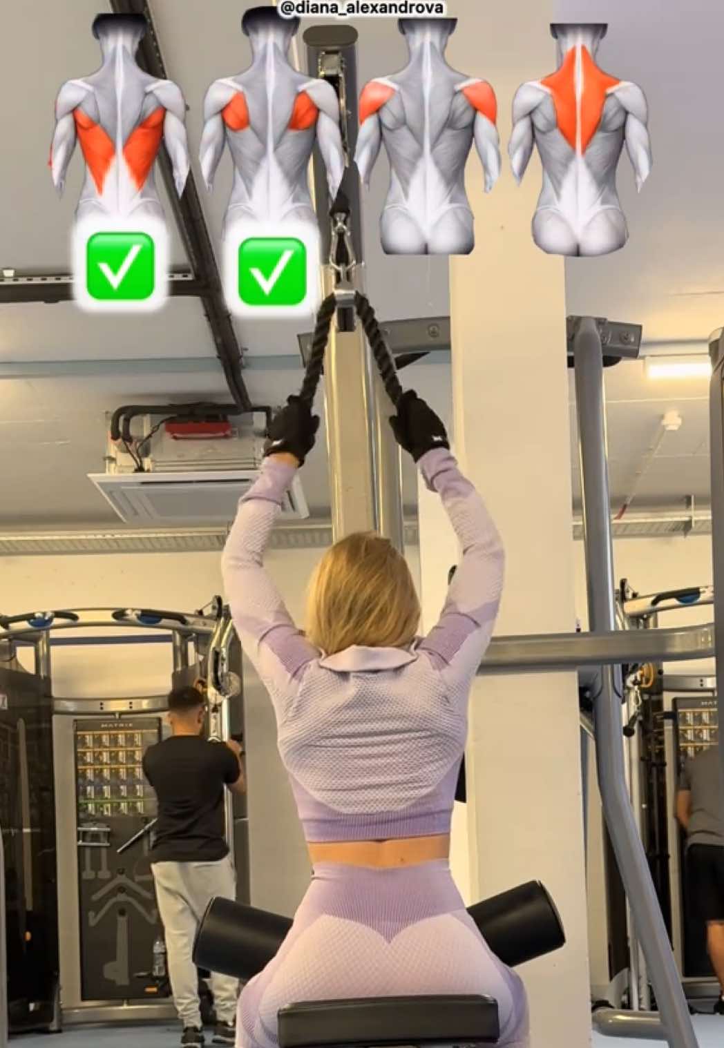 Cable Machine Pulls for Back & Shoulders 💪 | 4 Row Variations  Build a strong upper body with these 4 cable machine exercises! Perfect for sculpting your back and shoulders. Save this for your next gym day! 🔥 #foryou #fyp #dianaalexandrova #back #backworkout #upperbody #gymrat #gymtips #gymtipsforwomen #workouttips #fitnesstips #backday #backdayworkout #GymLife #upperbodyworkout 