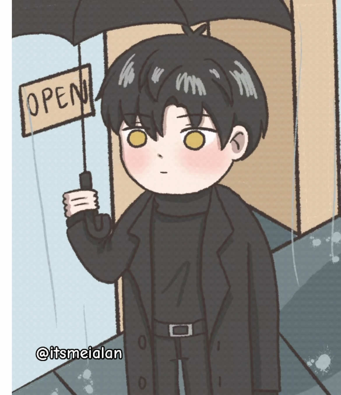Let’s heal ourselves from the main story🥹 @Love and Deepspace  #zayne #zayneloveanddeepspace #loveanddeepspacezayne #loveanddeepspace #lads #cat #blackcat #rain #rainyday #chat #otome #animation #art #artist #artistoftiktok #drawing #painting #game #fyp #foryou #fyppppppppppppppppppppppp 