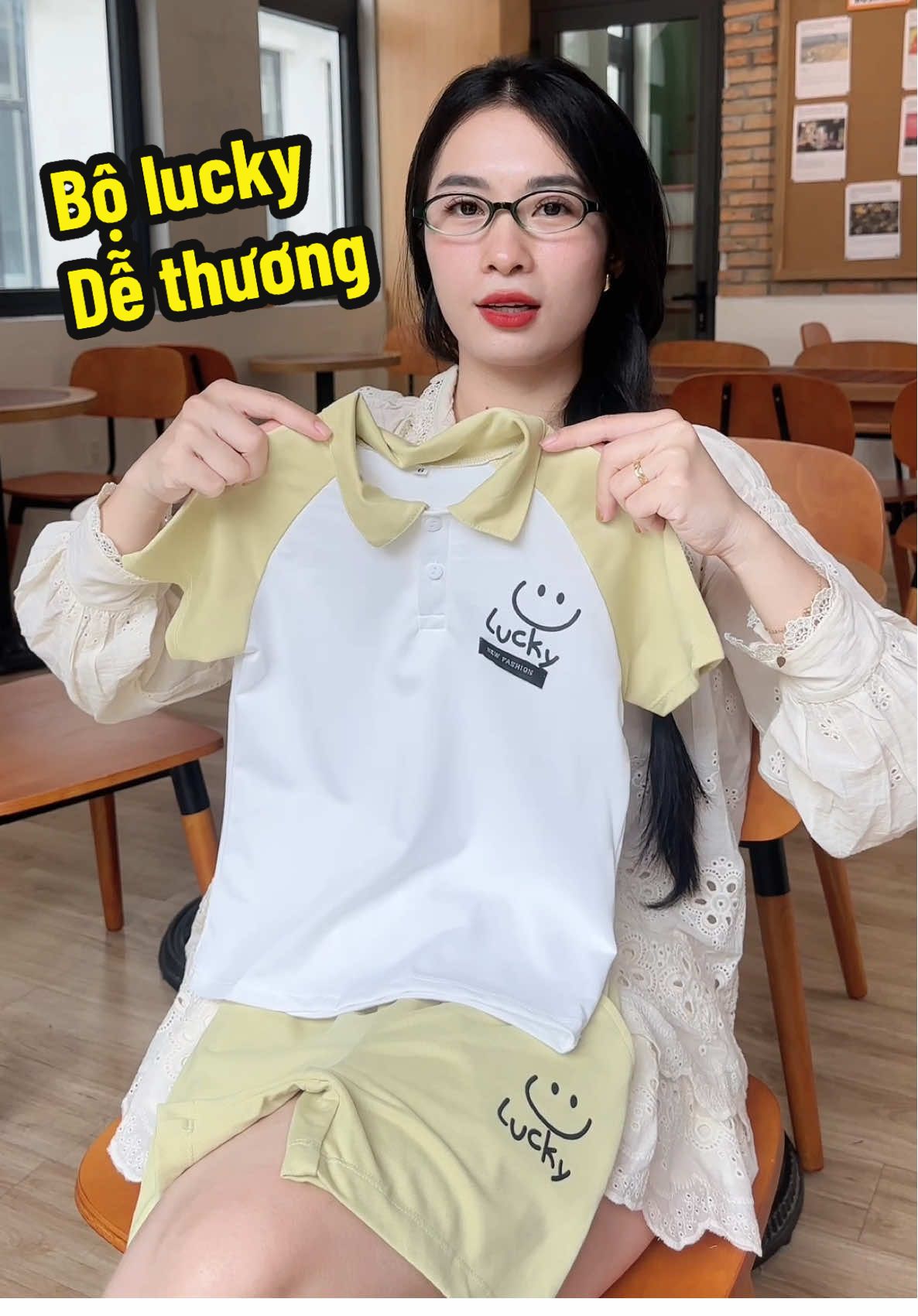 Bộ quần áo lucky 8-36kg cho bé mặc hè vải thun mềm mát rộng rãi #bomachechobe #boquanaochobe #hanghipstore 