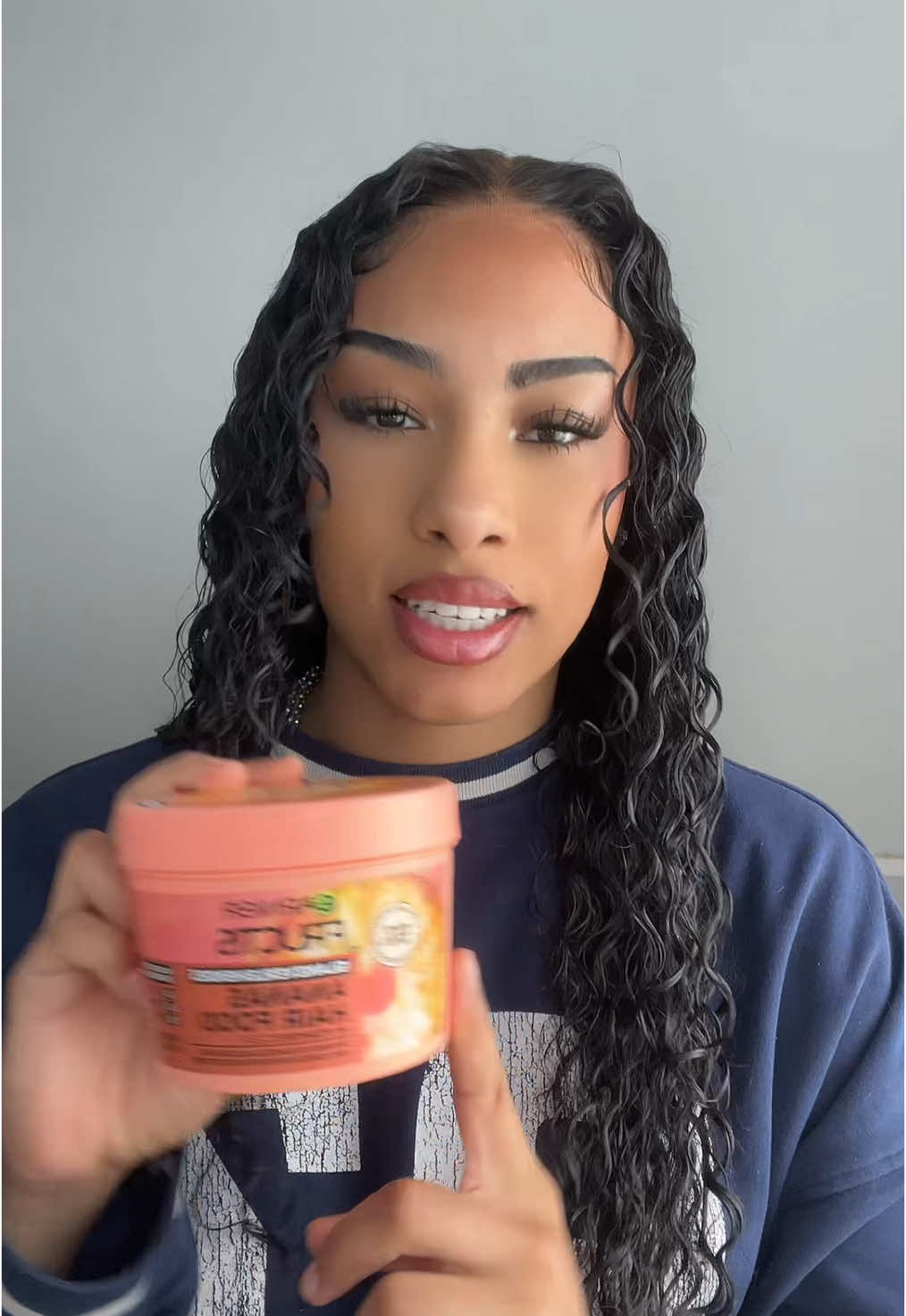 🩷🩷🩷 #fyp #kesfet #curlyhair #routine #garnier #fypage #fy #drogerie 