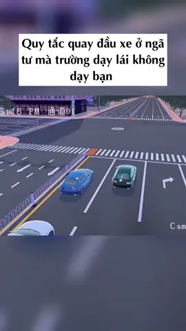 Qui tắc quay đầu xe chở đúng