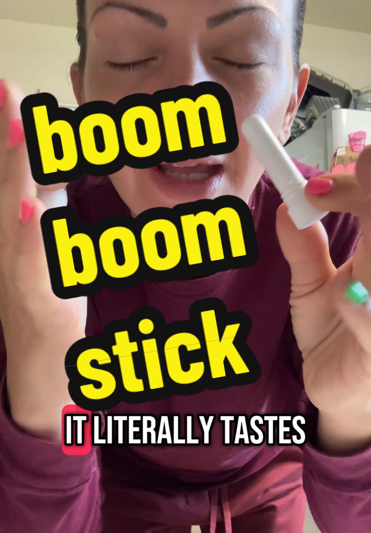 #boomboom #boomboomstick #boomboomsticks #nasalstick 