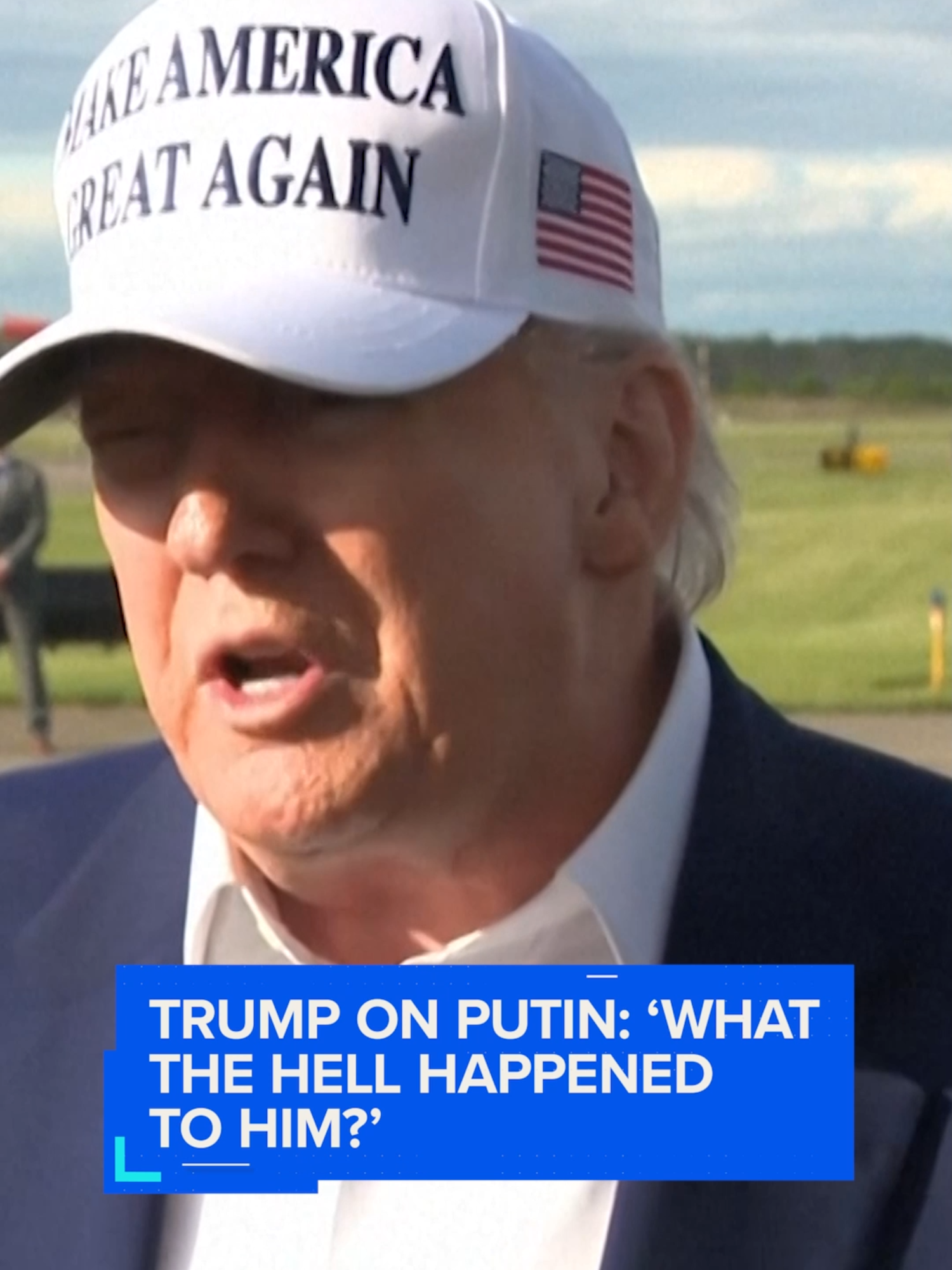 President Donald #Trump said he would “absolutely” consider more sanctions on #Russia while expressing mounting frustration with President Vladimir Putin on Sunday. “I don’t know what the hell happened to #Putin,” Trump told reporters.