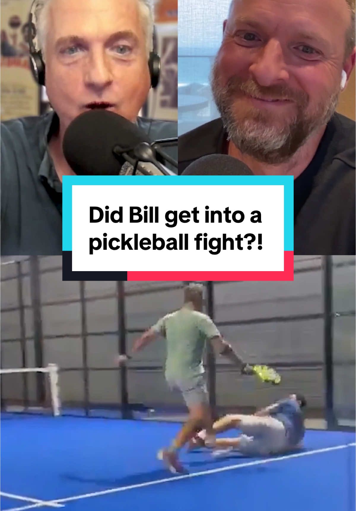 We need to talk about this pickleball incident. #BSPodcast #fyp #podcastclips 