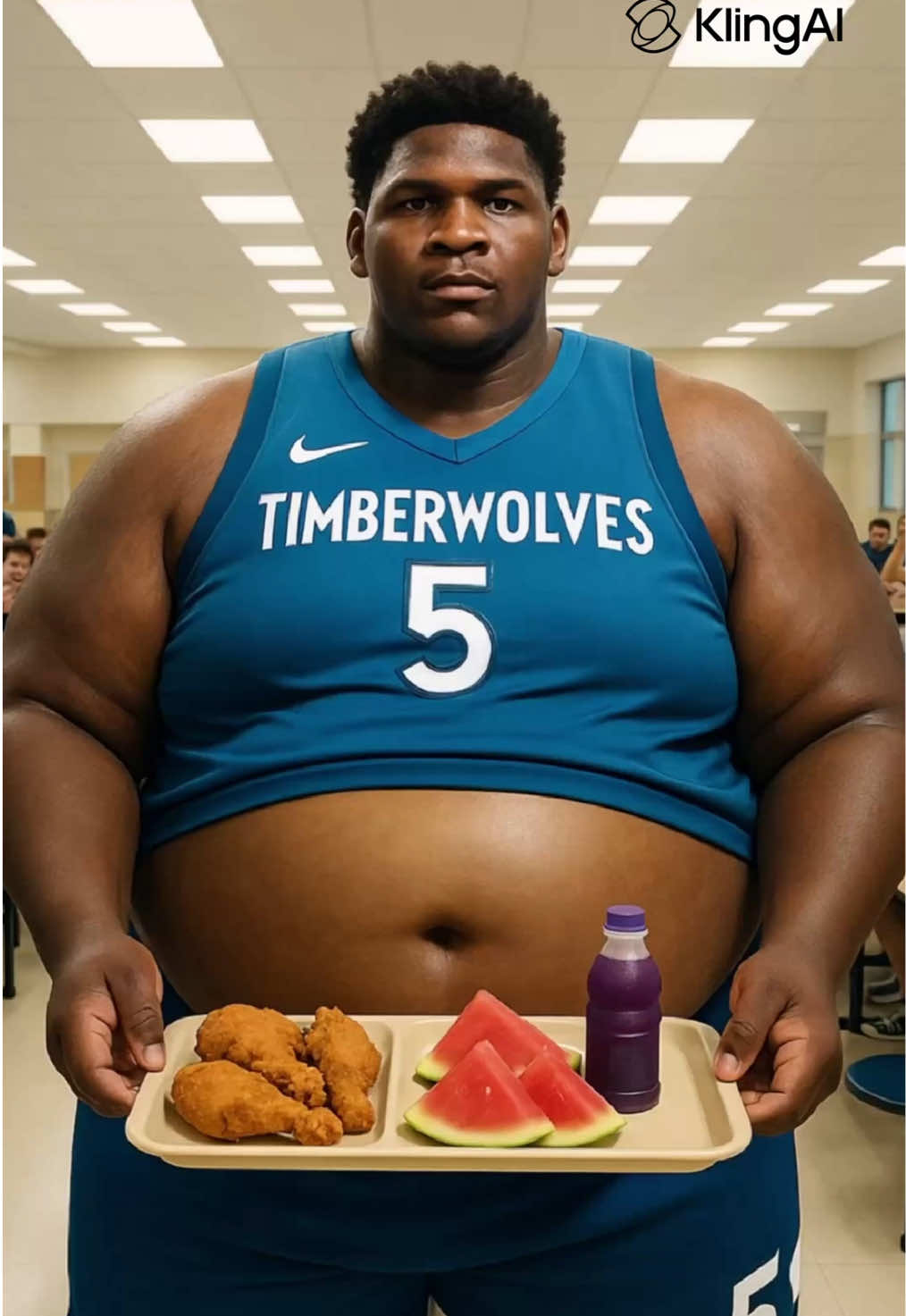 Ai Method In Bio! 🍗  If you want to make videos exactly like this, go to klingai.com! @Kling AI  #klingai #kreatewithkling #ai #shaigilgeousalexander #anthonyedwards #nbaplayoffs #karlanthonytowns #NBA #tyresehaliburton 