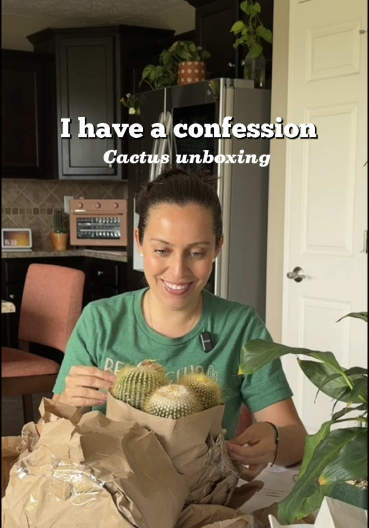 If you’re watching this, this is your sign to go get a big beef of your own.  Cactus purchased from @Planet Desert and @Etsy - seller Jjsuppl34 #cactuscollector #plantunboxing 