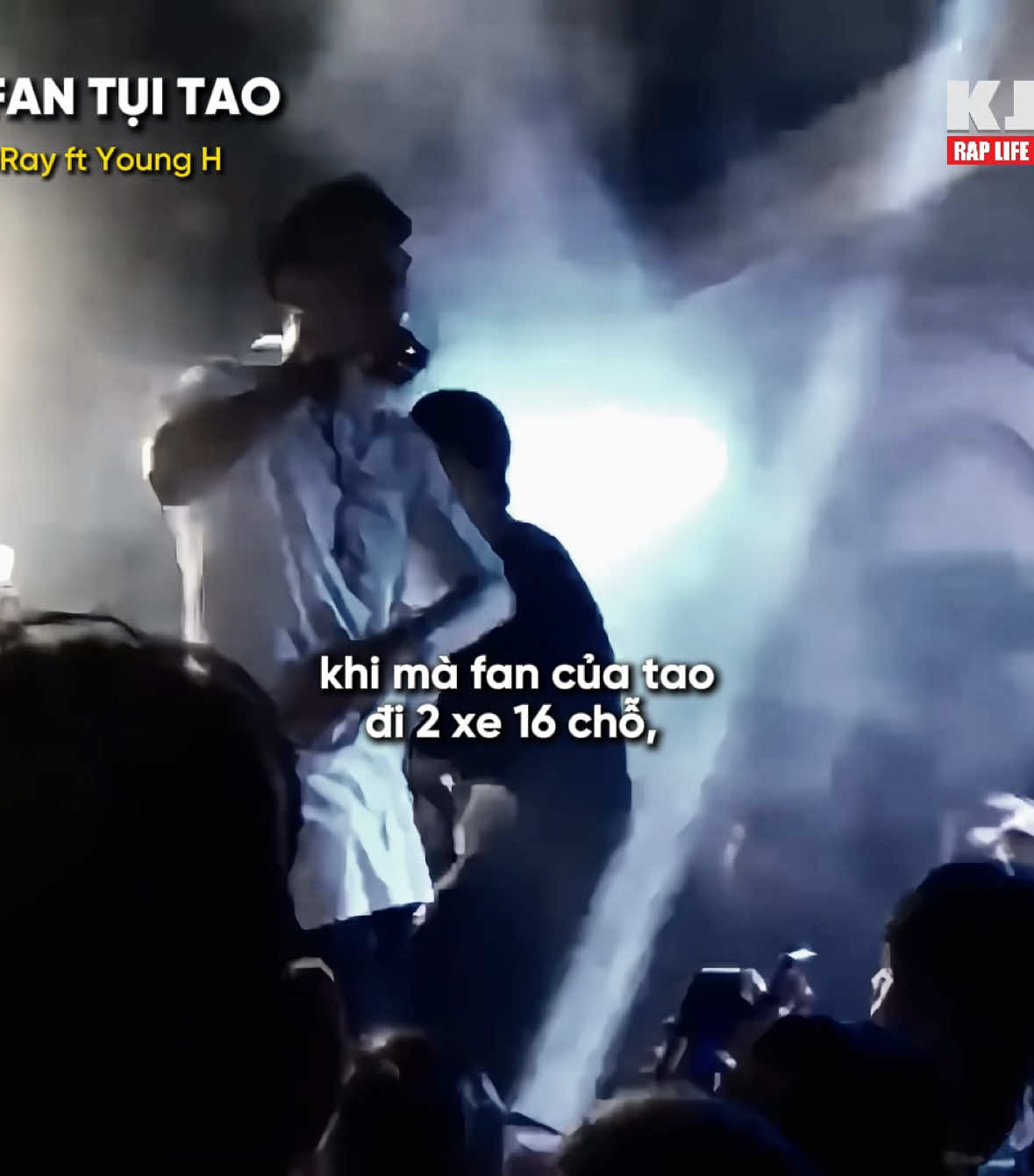 Fan tụi t đi 2 xe 16 chỗ !! #rap #xuhuong #leanontiktok #youngh #fantuitao 