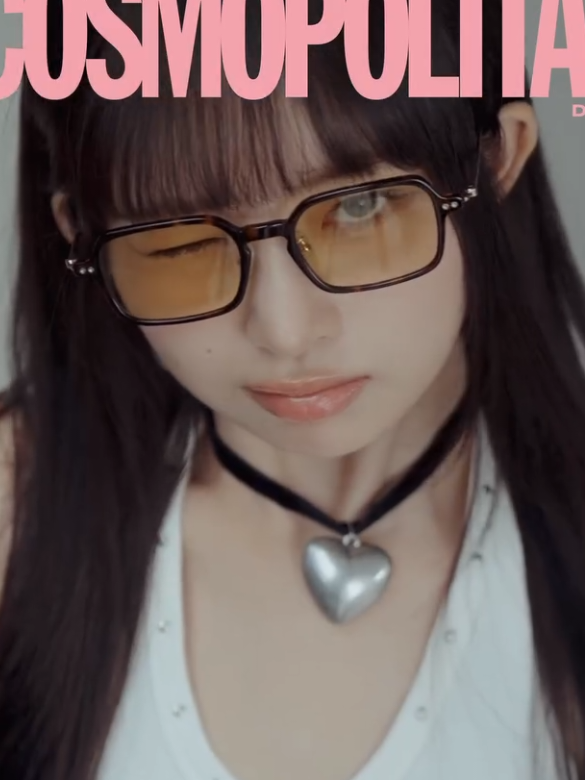 REI×COSMOPOLITAN 🕶️🖤 #IVE #아이브 #REI #레이 #KINKO #kinkoeyewear #킨코 