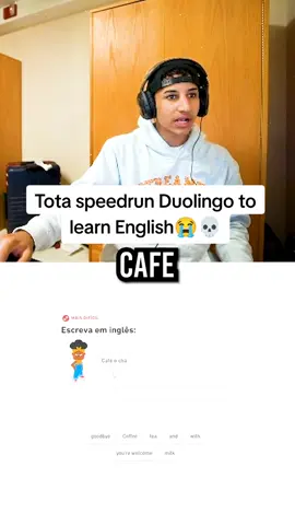 Tota speedrun Duolingo to learn English😭💀#kaicenat #fyp #tota #viral #rayasianboy #trending 