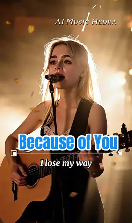 Because of You - Lyrics - Kelly Clarkson #englishsongs #englishsong #AI #masonmusic #classic #classicalmusic #ai #emotional #trending #aishorts #viralvideo #viral #aiart #pop #trend #AI_Music_Hedra #AImusickemxinh 