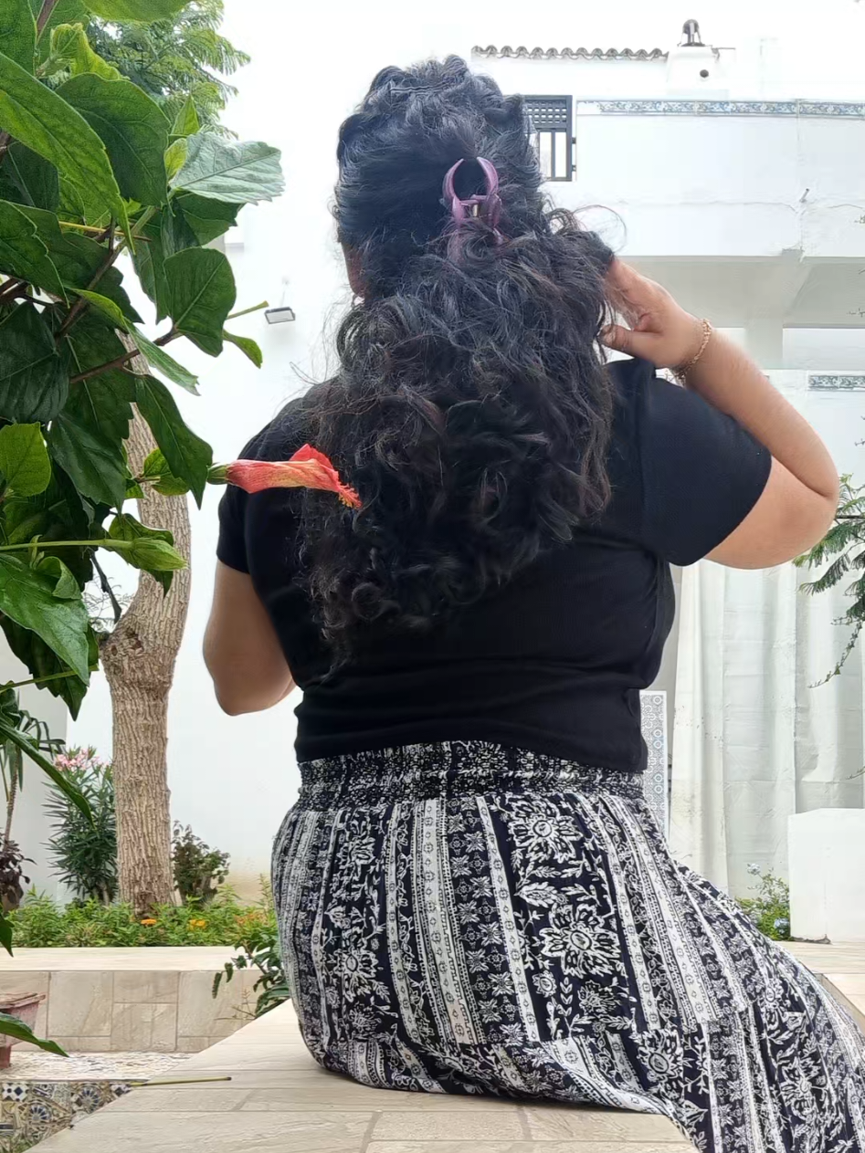 In my own music video, in Morocco 🇲🇦🙈 #browngirl #mallu #malayali