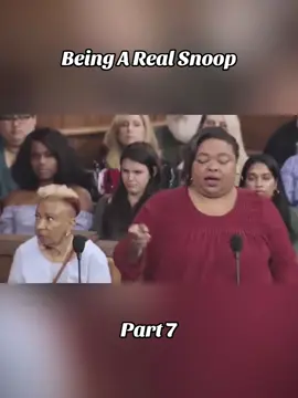 Being A Real Snoop #foryou #fyp #foryoupage #viral #trending #court 