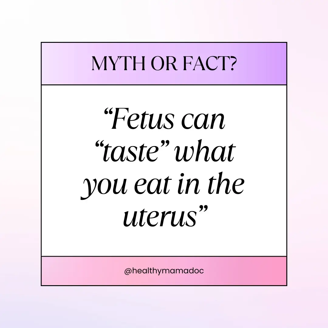 Did you know your fetus can “taste” what you eat while inside your uterus? Yep — by the third trimester, flavors from your meals pass into the amniotic fluid… and your baby is literally getting a sneak peek of your dinner. 🍲🥕🧄 Studies show that babies exposed to certain flavors (like carrot, garlic, or vanilla) during pregnancy are more likely to enjoy those same tastes after birth. 💡 Early flavor exposure = a head start in raising an adventurous eater! 🍼💪 📚 Research-backed & totally real: Carrot juice in pregnancy? Baby prefers carrot-flavored cereal later. 🥕✔ So go ahead — enjoy your healthy favorite meals. Your little one’s developing taste buds are along for the ride! #PregnancyFacts #healthymamadoc #PregnancyMyths #WombWisdom #FlavorBaby #EarlyParentingTips