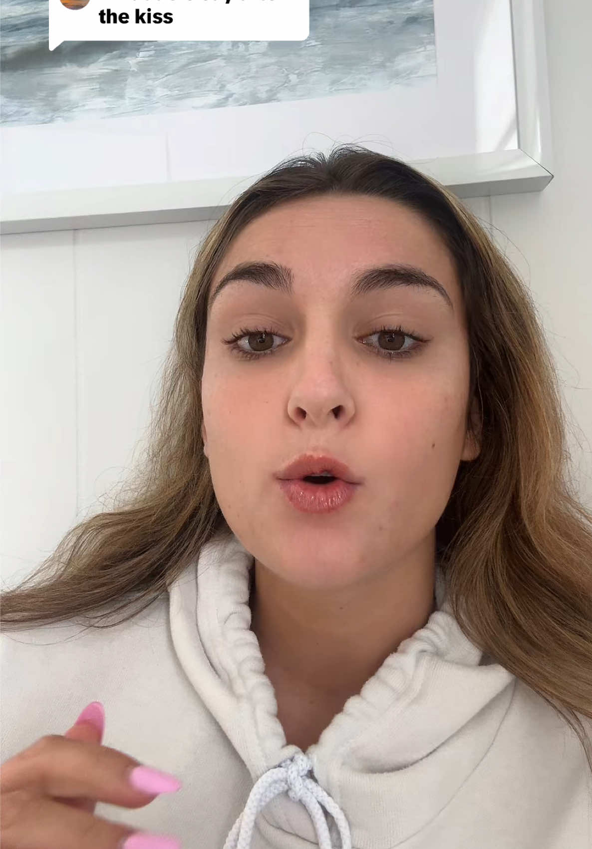 Replying to @lailaaa1605 what do you say AFTER a kiss?😳 