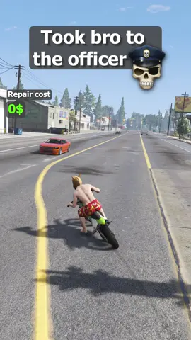 No way bro actually beefed with a cop 💀🥀 #gta5 #gta6 #gta5online #gaming #funny #memes #roadrage