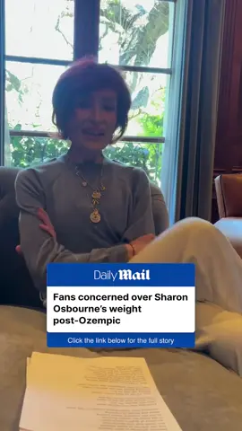 Sharon Osbourne, 72, sparks concern after appearing visibly thin in a new Instagram video — just weeks after revealing that Ozempic has left her unable to gain weight. Click the link in bio to read more. #sharonosbourne #celeb #ozempic #fans #news #uk  