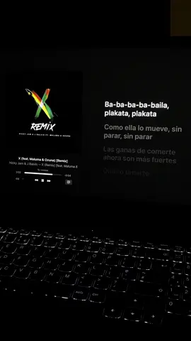 x - nicky jam #fyp #musica #macbook #x #nickyjam 
