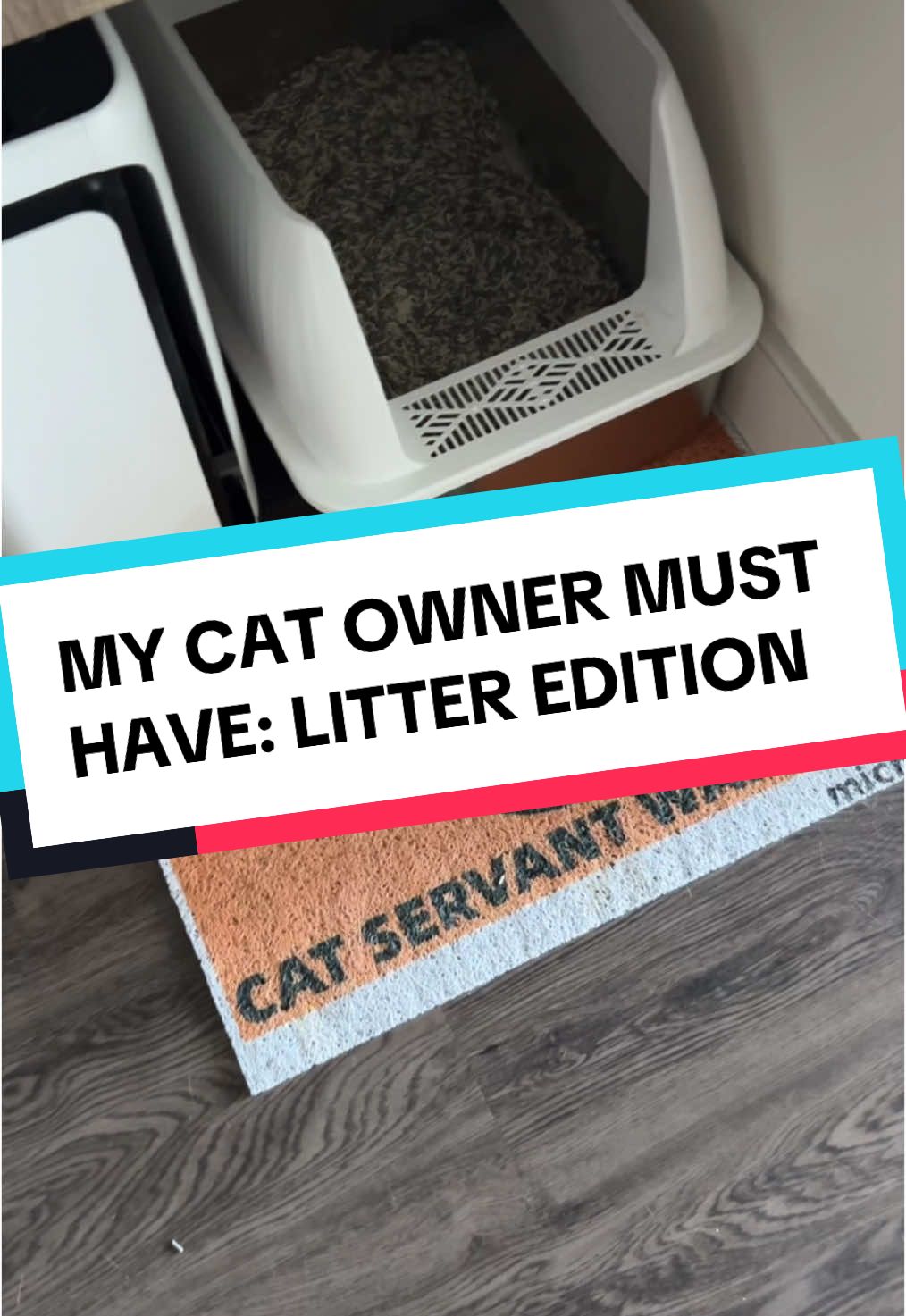 Have you tried soy based litter? #catlitter #tofucatlitter #tuftandpaw #lowdustcatlitter 