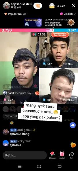 tes kiye saha nu rek nahan😂😂 #mangayek @MANGAYEK O9 @GangsterArab @cepsanud93 