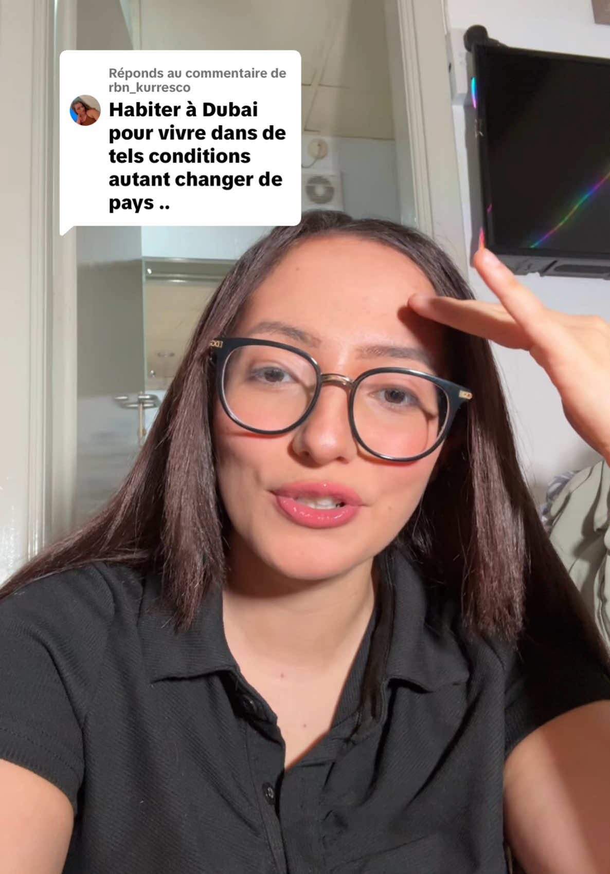 Réponse à @rbn_kurresco si vous êtes choqués pour ma chambre je crois vous êtes pas prêts pour les chambres des personnes précarisés… j’y suis allée et j’ai filmer je vous montrerai 
