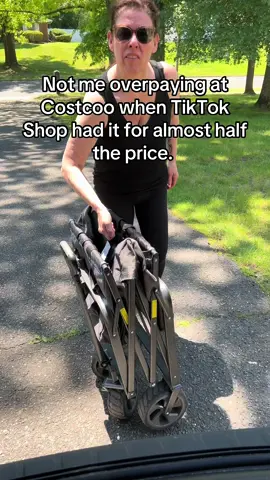 Why did I pay $75 for this at CostCOo when it’s under $50 here? Don’t make the same mistake.  #Wagon #foldablewagon #momhacks #summeressential 