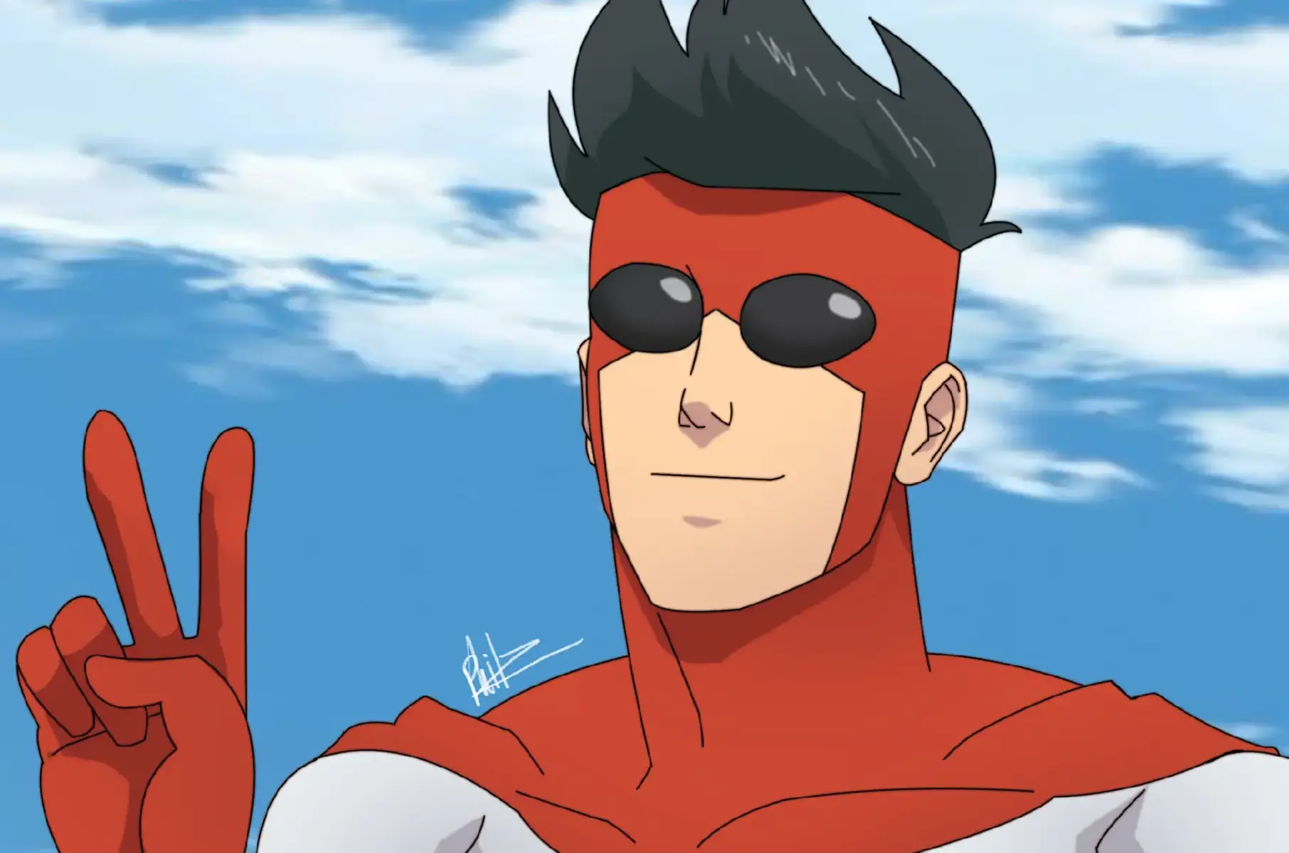 créditos por las imágenes a su respectivo creador en Twitter @ZenoKarsas #omnimark #invinciblevariants #markgrayson #invinciblecomic #invinciblewar #invincible #invincibleamazonprime 