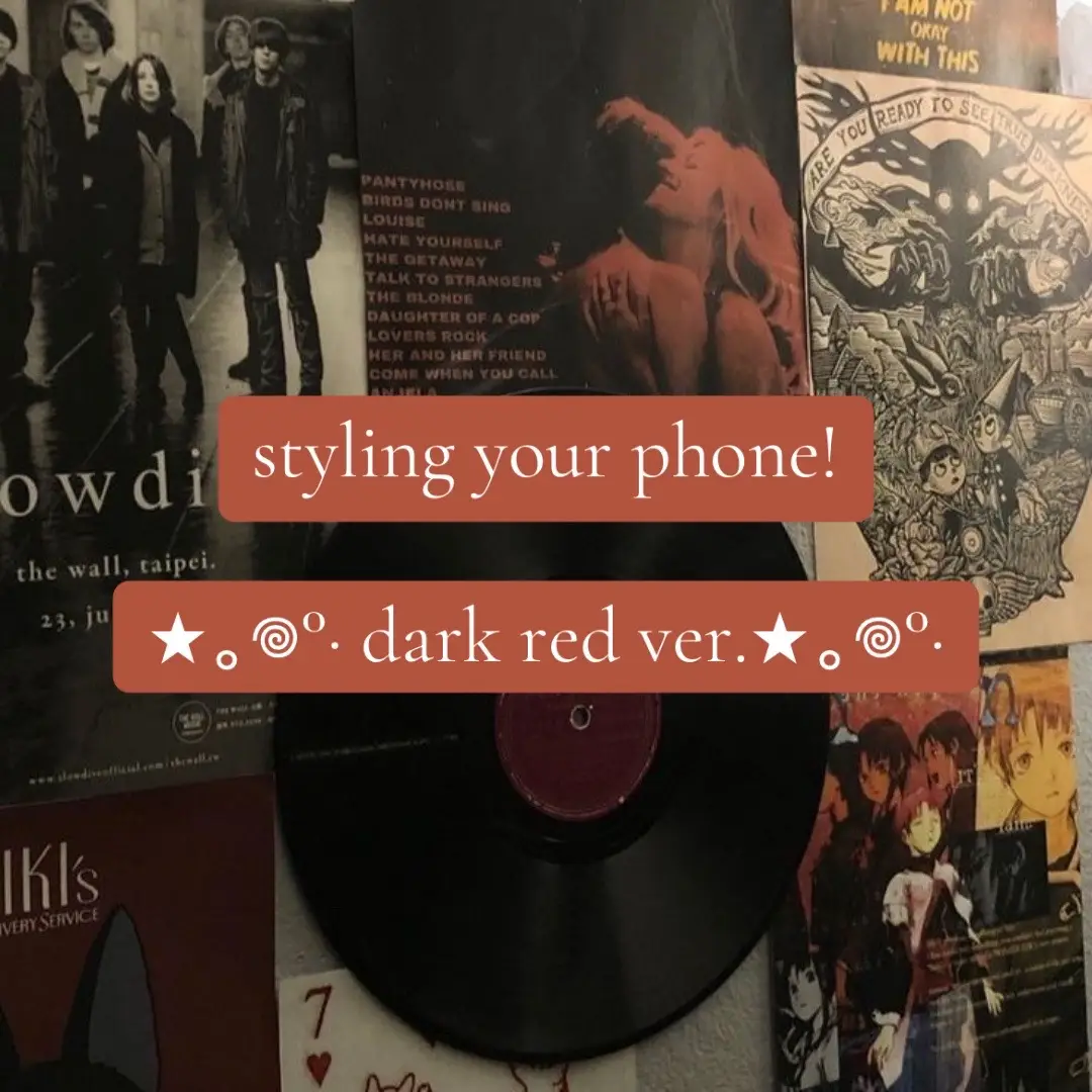I AM SO SORRY FOR NOT POSTING IN MONTHS I GOT LOGGED OUT😔💔 #darkred #stylingyourphone #widgets #fypシ #fyp #xyzbca #red !!!none of these photos are mine!!!