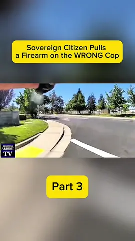 Sovereign Citizen Pulls a Firearm on the WRONG Cop #fyp #foryoupage #duet #capcut #foryou  #police #policeofficer #policeoftiktok #duet #edit #Love #meme #viral 