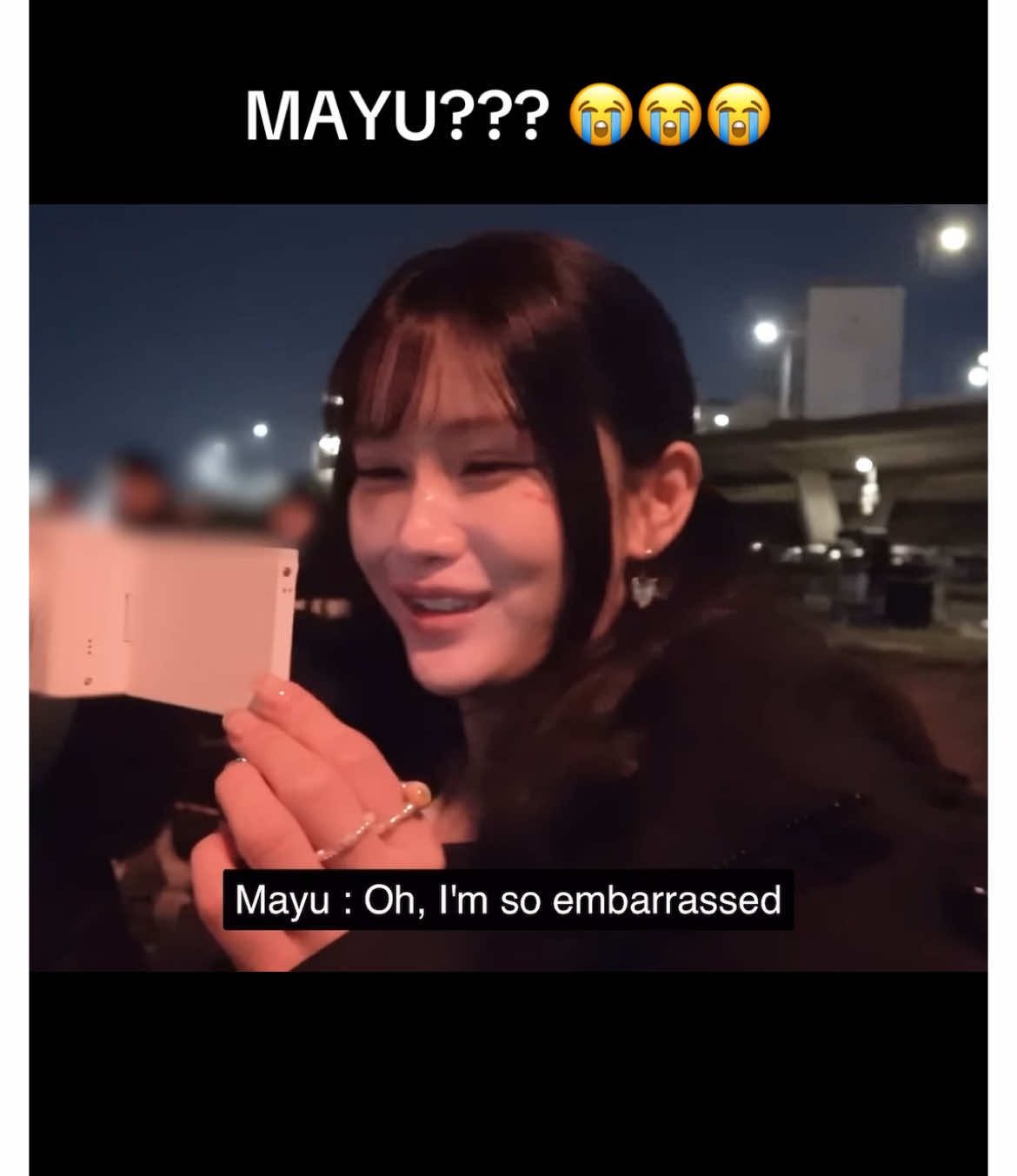 LMFAOO IM WEAK #triples #mayu 