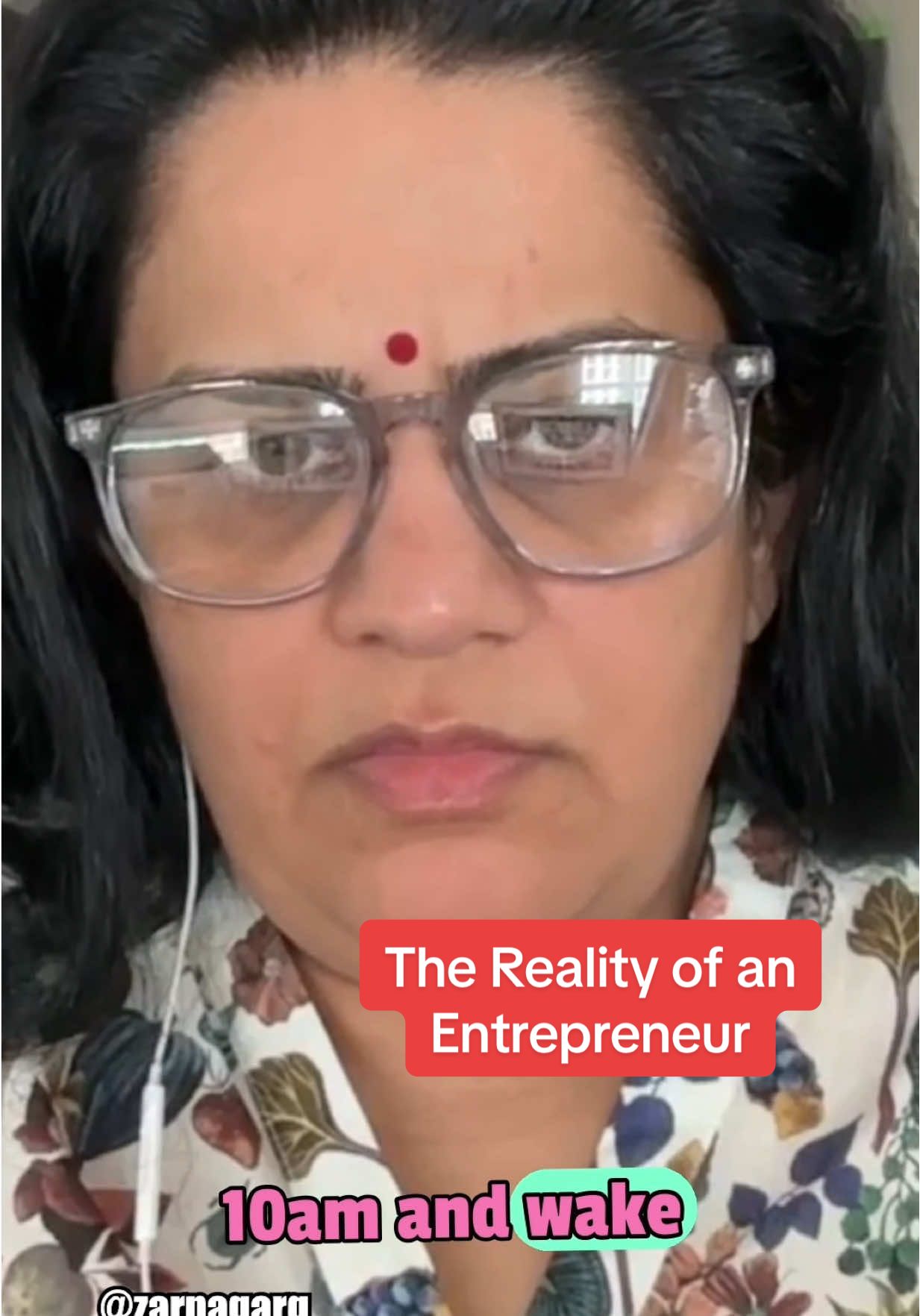 EPISODE 77: THE RISKS OF A FAMILY BUSINESS The hardest part of become an entrepreneur: The reality check of asking yourself whether you’re really cut out for it.  Our new episode aired on May 26th, on all major podcast platforms, including YouTube (@zarnagarg), Spotify, and Apple!  Comment EPISODE and I’ll text you the link!
