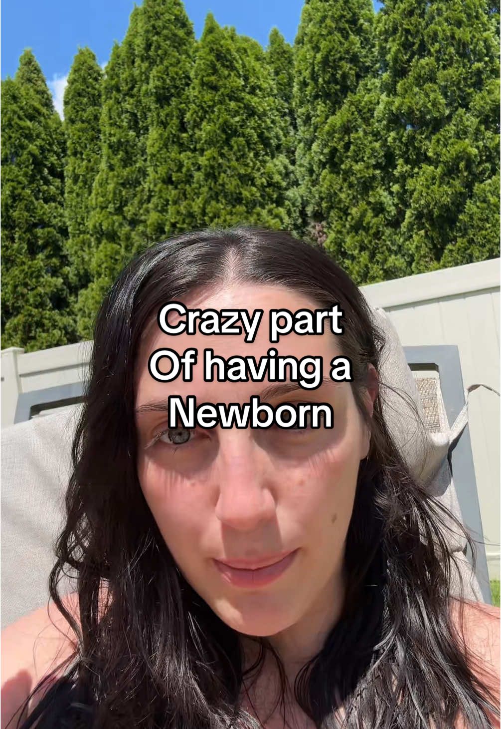 Like I swear we black it all out, including pregnancy lol #postpartum #pregnancy #newborn #sleepdeprived #newbornbany #newborntrenchss