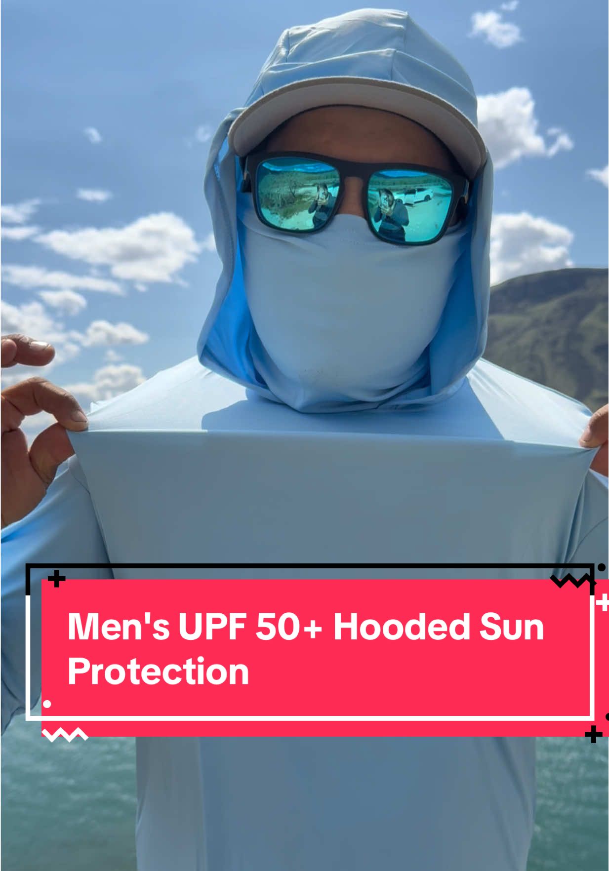 Camisas de protección para el sol. UV50+ protección.. súper cómodas para el trabajo .#memorialday #men #upf 50+ #hooded #sunprotection #fishing #sauna #shirts  #longsleeve #uvprotection #clothing #outdoor #activities #construction #work #breathable #quickdry #attackonotter 