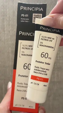 Protetor solar facial PS-01!  @PRINCIPIA  #tiktokshop #viral #principia 