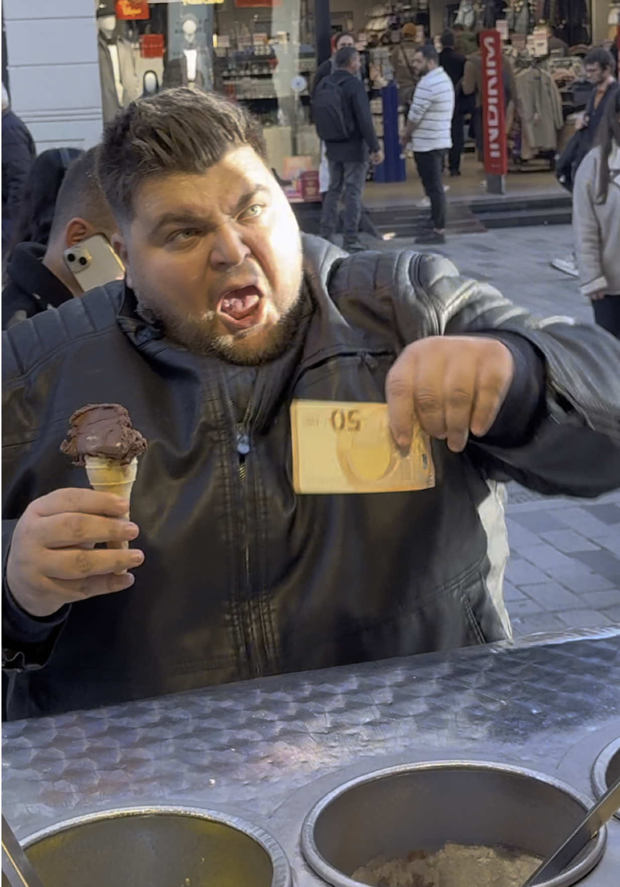 Turkish ice cream prank 😂 #icecream #viral #prank