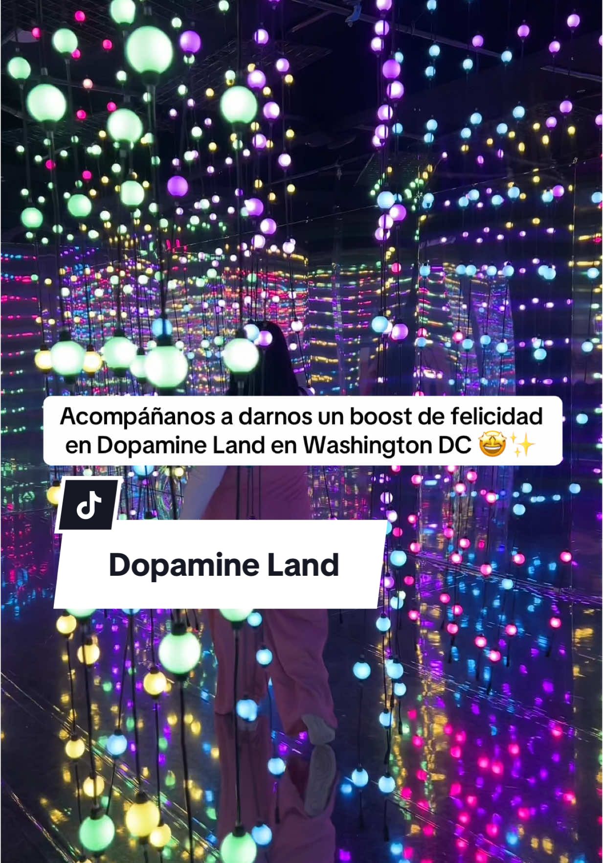 Dopamine Land es una experiencia sensorial llena de colores, juegos y alegría: ✨ 10 salas interactivas diseñadas para activar tu hormona de la felicidad 🫧 Piscina de pelotas estilo Bubble Bar 🧘 Aromaterapia de oxígeno y sodas de CBD (a la venta) 👨‍👩‍👧‍👦 Apto para todas las edades – ideal para familias, parejas o amistades Abierto de viernes a domingo hasta el 29 de junio Boletos: $22 – $27 📍 5333 Wisconsin Ave NW, Washington D.C. #viral #parati #dctiktok #v#virginiatiktokl#latinosenmarylandm#marylandtiktok