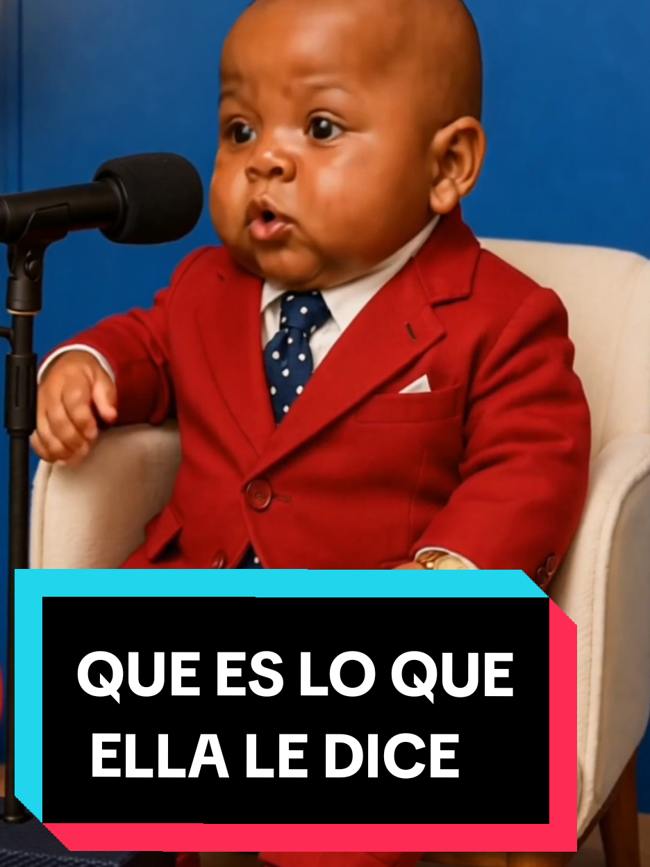 QUE LO ES QUE ELLA LE DICE DEJA QUE.#comedian #babyanimado #pastoradrianrodriguez #viralbaby 