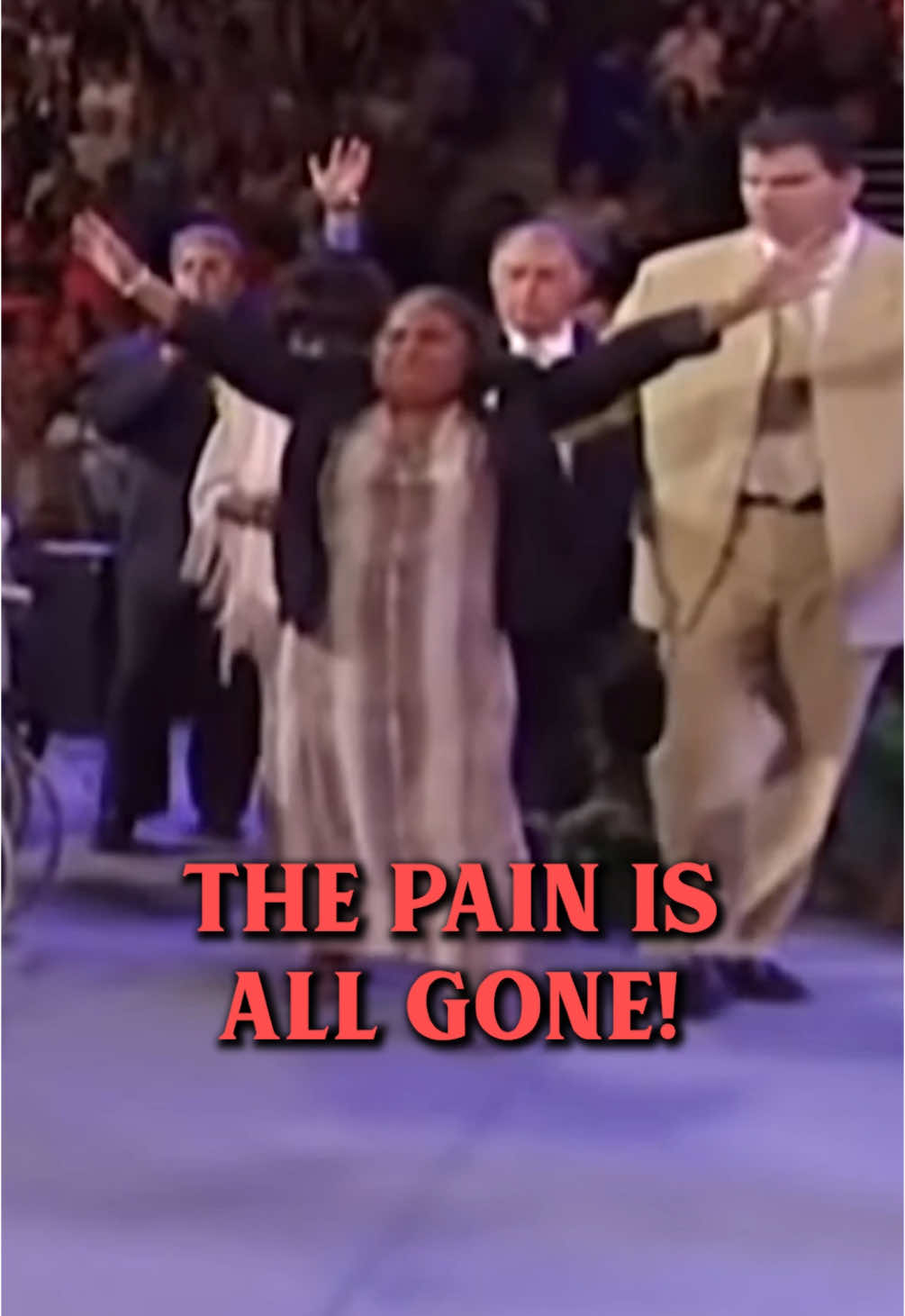 She came in a wheelchair—but walked out healed! The power of Jesus restored her body and erased years of pain. The same Jesus is still healing today. #MiracleMonday #PastorBennyHinn #BennyHinnMinistries 