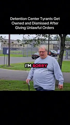 Detention Center Tyrants Get Owned and Dismissed After Giving Unlawful Orders | #fyp #police #xyzbca #viral #firstamendmentaudit #1stamendment #CapCut #CapCut Disclaimer: This isn’t bullying or harassment and a scripted movie.