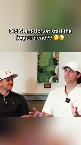Jogger sales in the last three years: 📈. Are you a fan of the jogger look? #golf #pga 