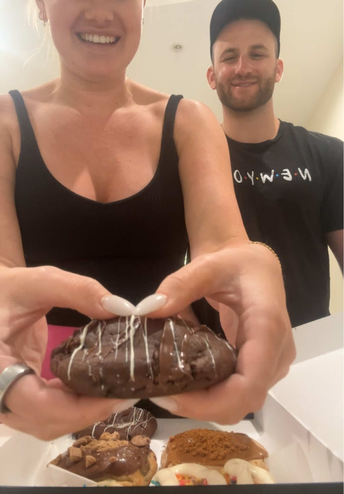 not okay @cravecookiesndrinks #cravecookies #cookies #dubaichocolate 